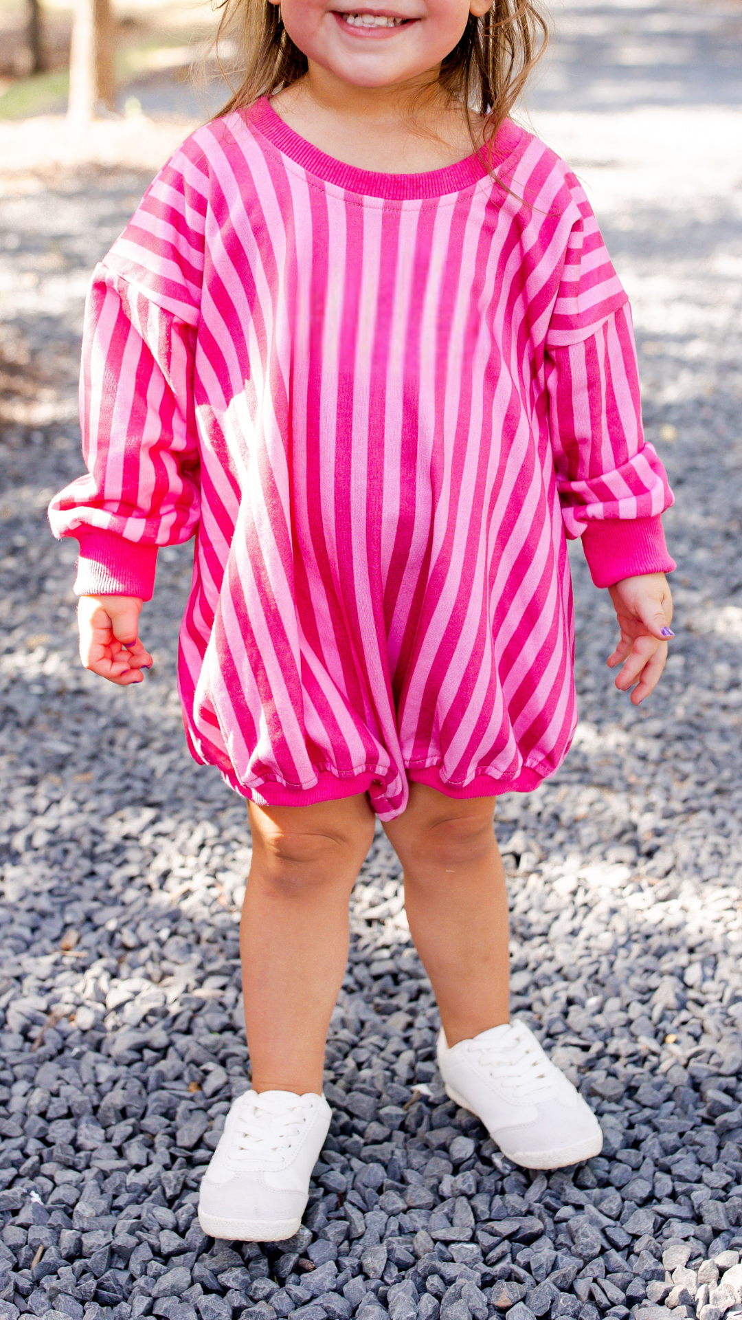 Stripe Hype Pink Bubble- Wholesale