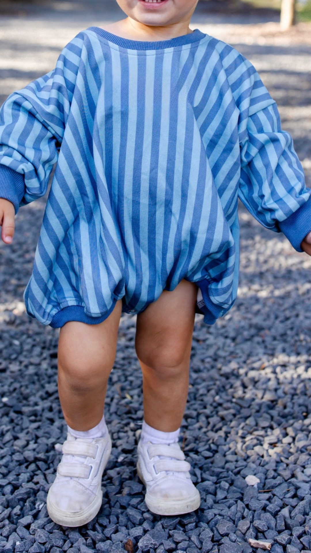 Stripe Hype Blue Bubble- Wholesale