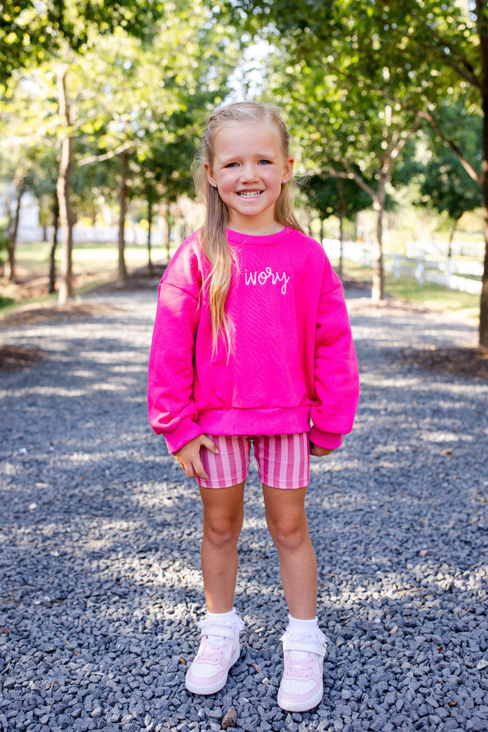 Stripe Hype Pink Set