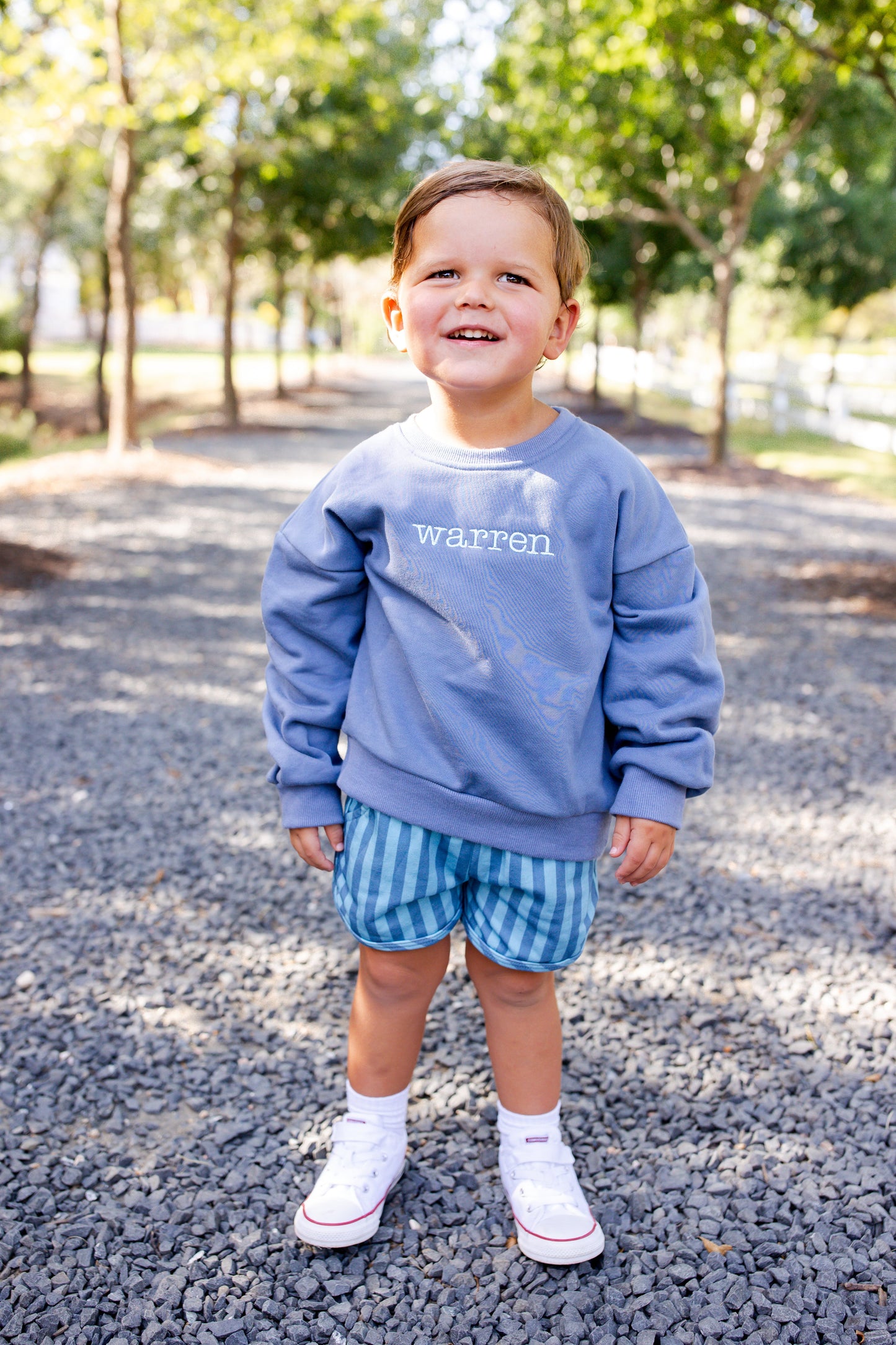 Stripe Hype Blue Set