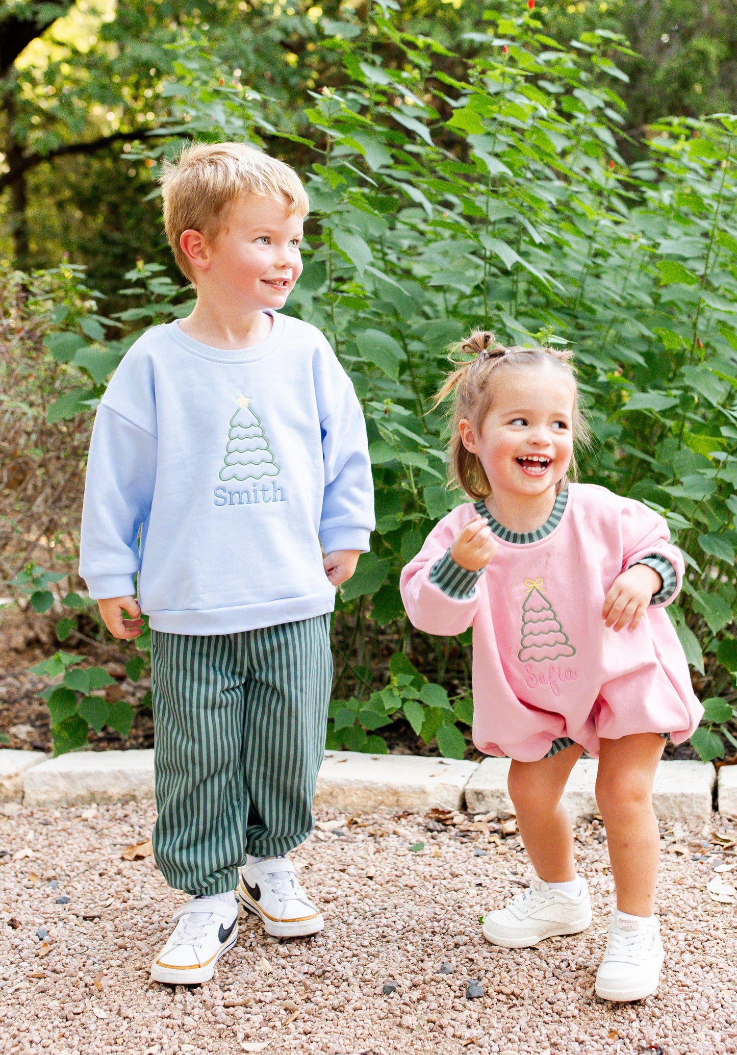 Blue Evergreen Jogger Set