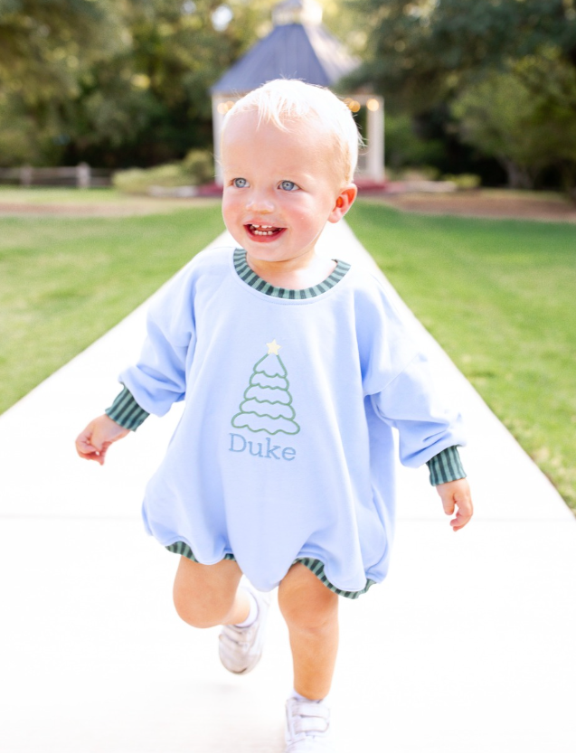 Blue Evergreen Bubble