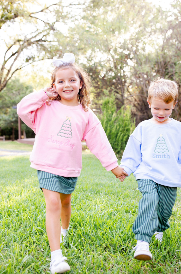 Pink Evergreen Skort Set